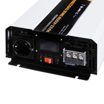 Przetwornica napięcia MAXX 4000W Sinus 12VDC/230VAC [2000W/4000W]